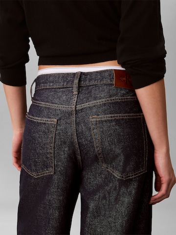 Calvin Klein Jeans Wide leg Jeans in Blauw
