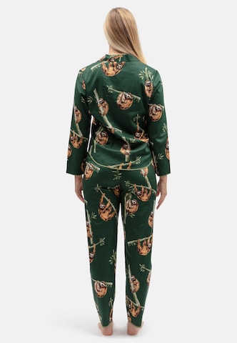 Cyberjammies Pyjamabroek 'Ember' in Groen