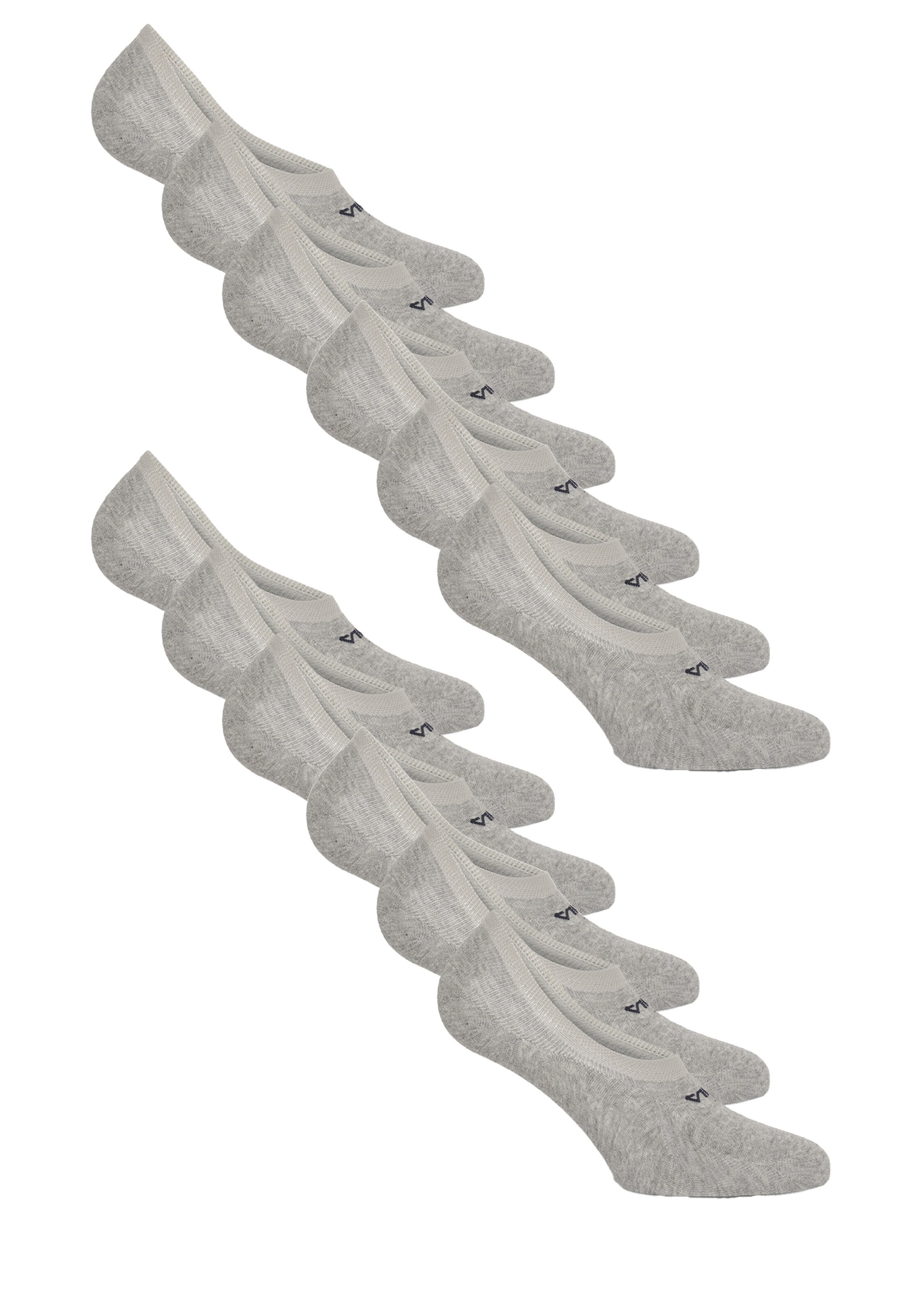 FILA Ankle Socks in Grey: front