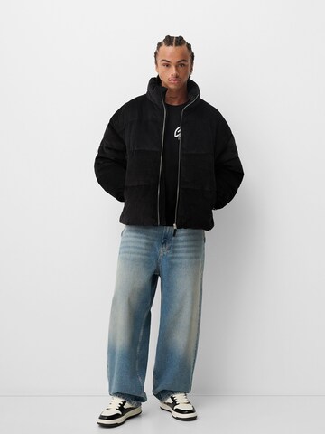 Veste d’hiver Bershka en noir