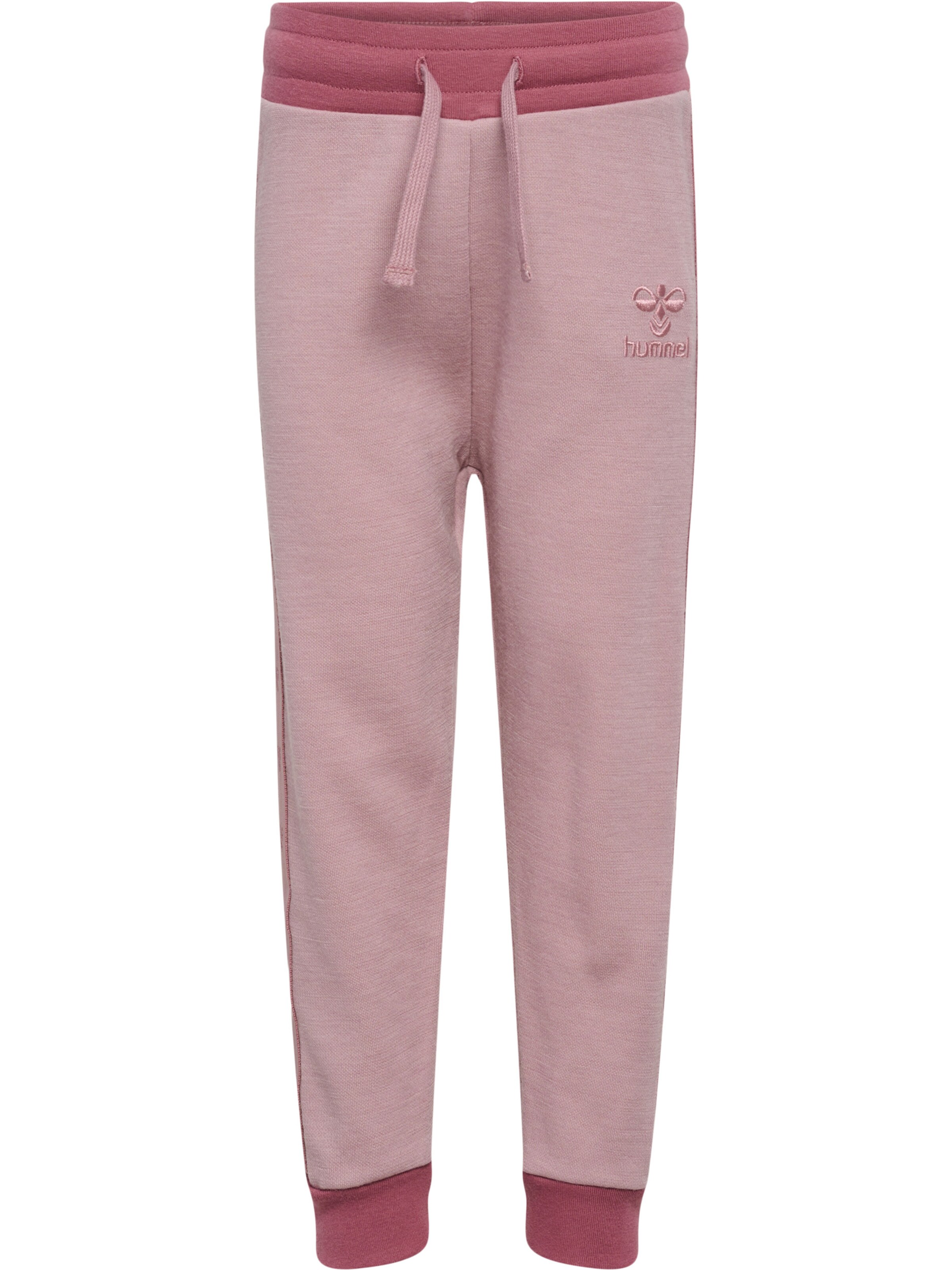 Hummel Tapered Bukser 'Wulba' i pink: forside