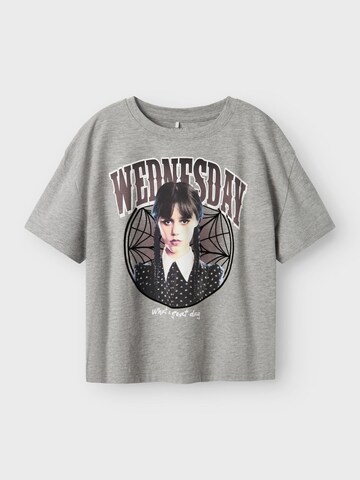 NAME IT Shirt 'Wednesday' in Grey