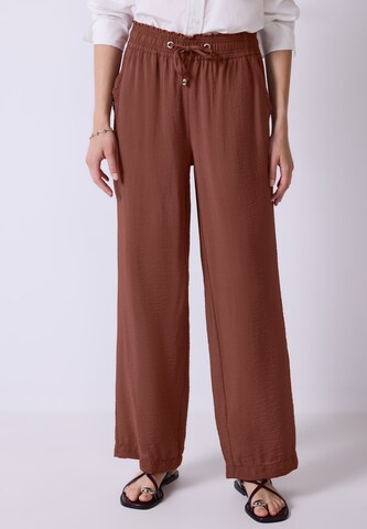 Street One Studio Loose fit Pants in Brown: front