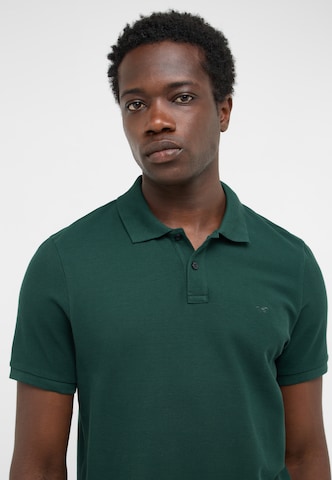 MUSTANG Poloshirt 'Style Palco' in Grün