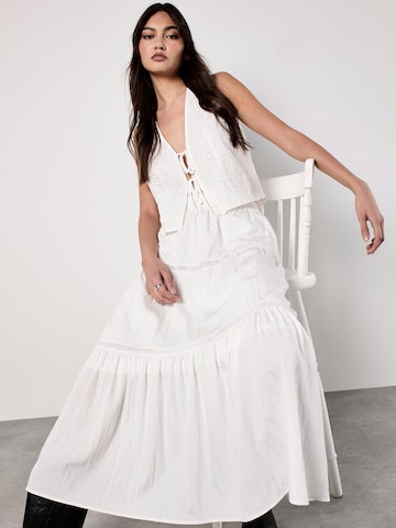 Jupe ' ' Apricot en blanc