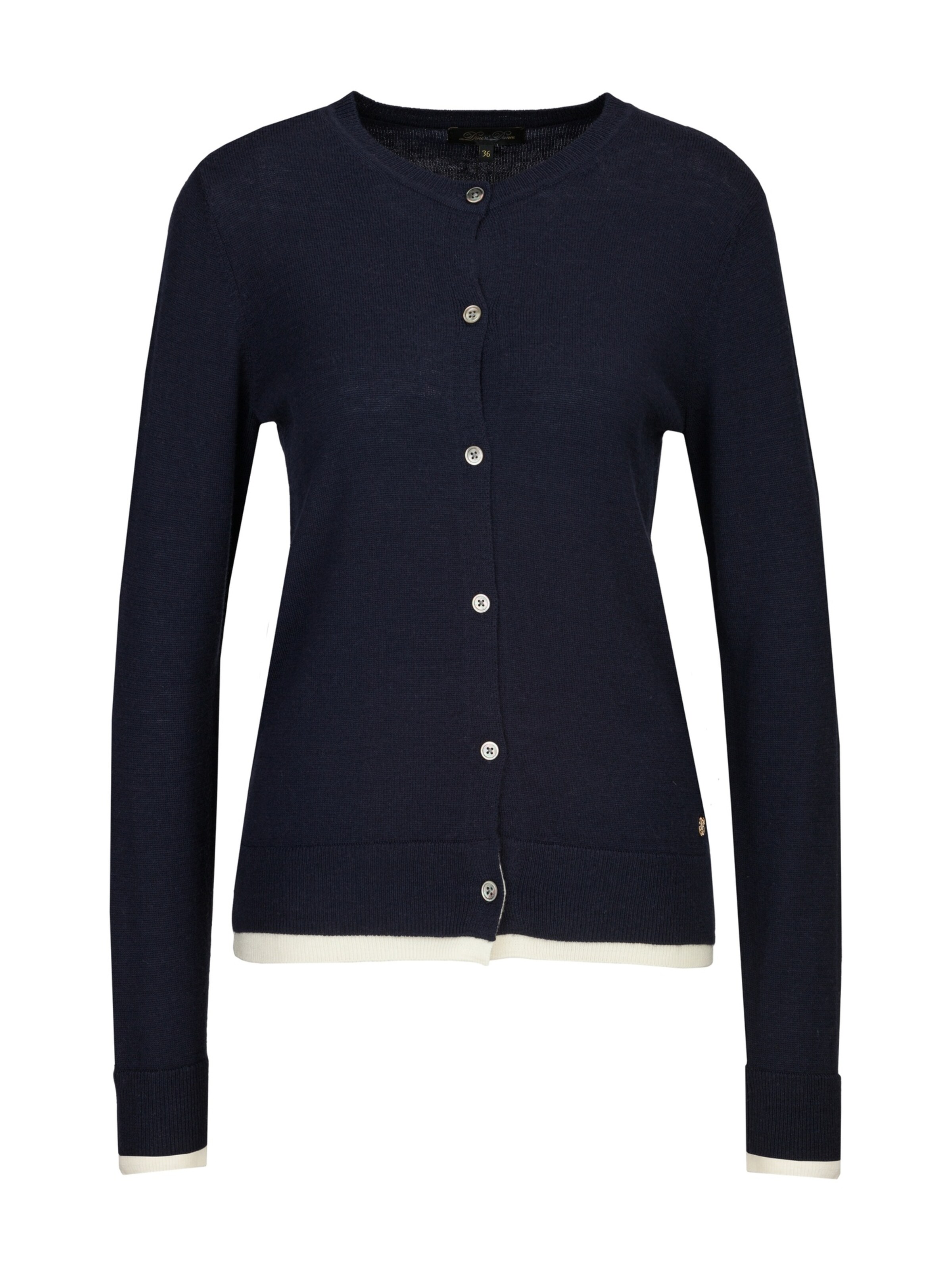 Dine'n'Dance Knit Cardigan 'Colette' in Blue: front
