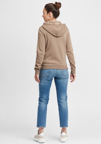 Oxmo Sweatjacke 'Vicky' in Beige