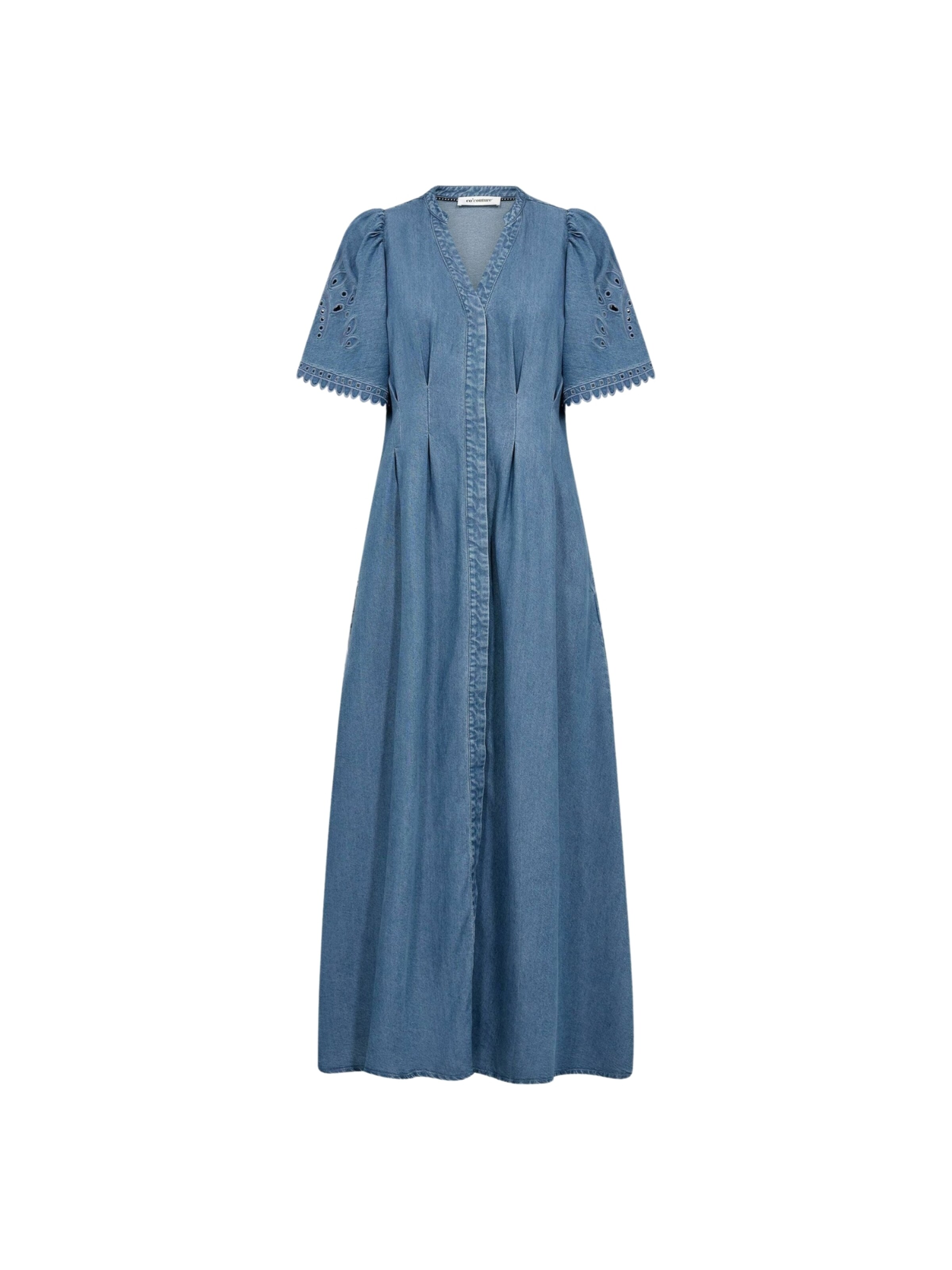 Robe ' TellyCC ' co'couture en bleu : devant