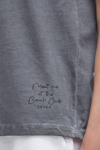 Soccx Top in Grau