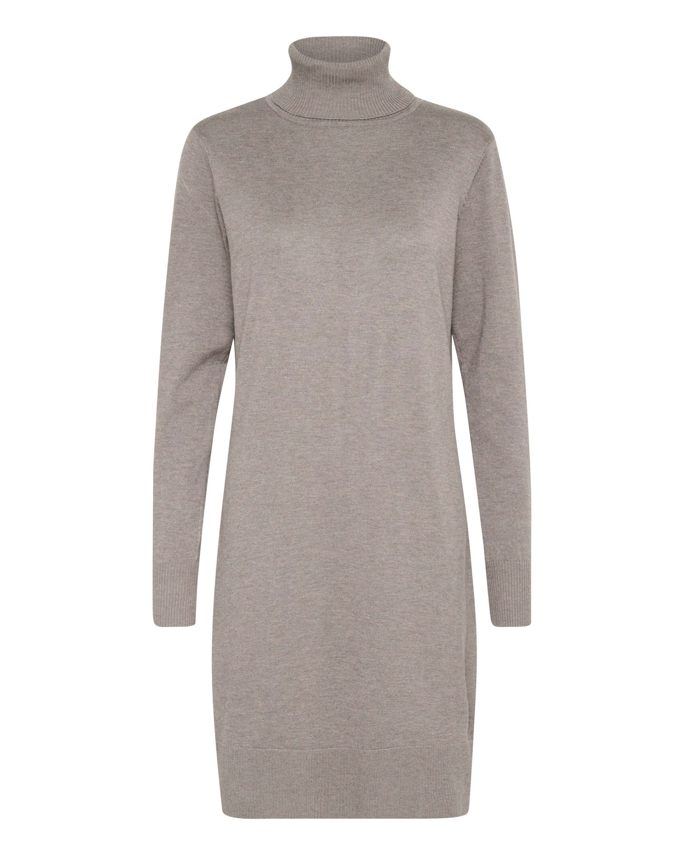 SAINT TROPEZ Knit dress 'Mila' in Grey: front