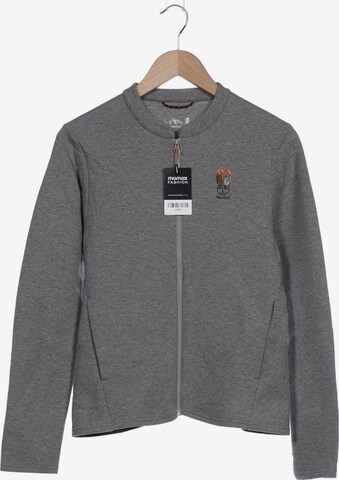 Maloja Sweatshirt & Zip-Up Hoodie in L in Grey: front