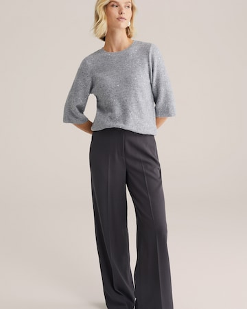 WE Fashion Свитер в Серый