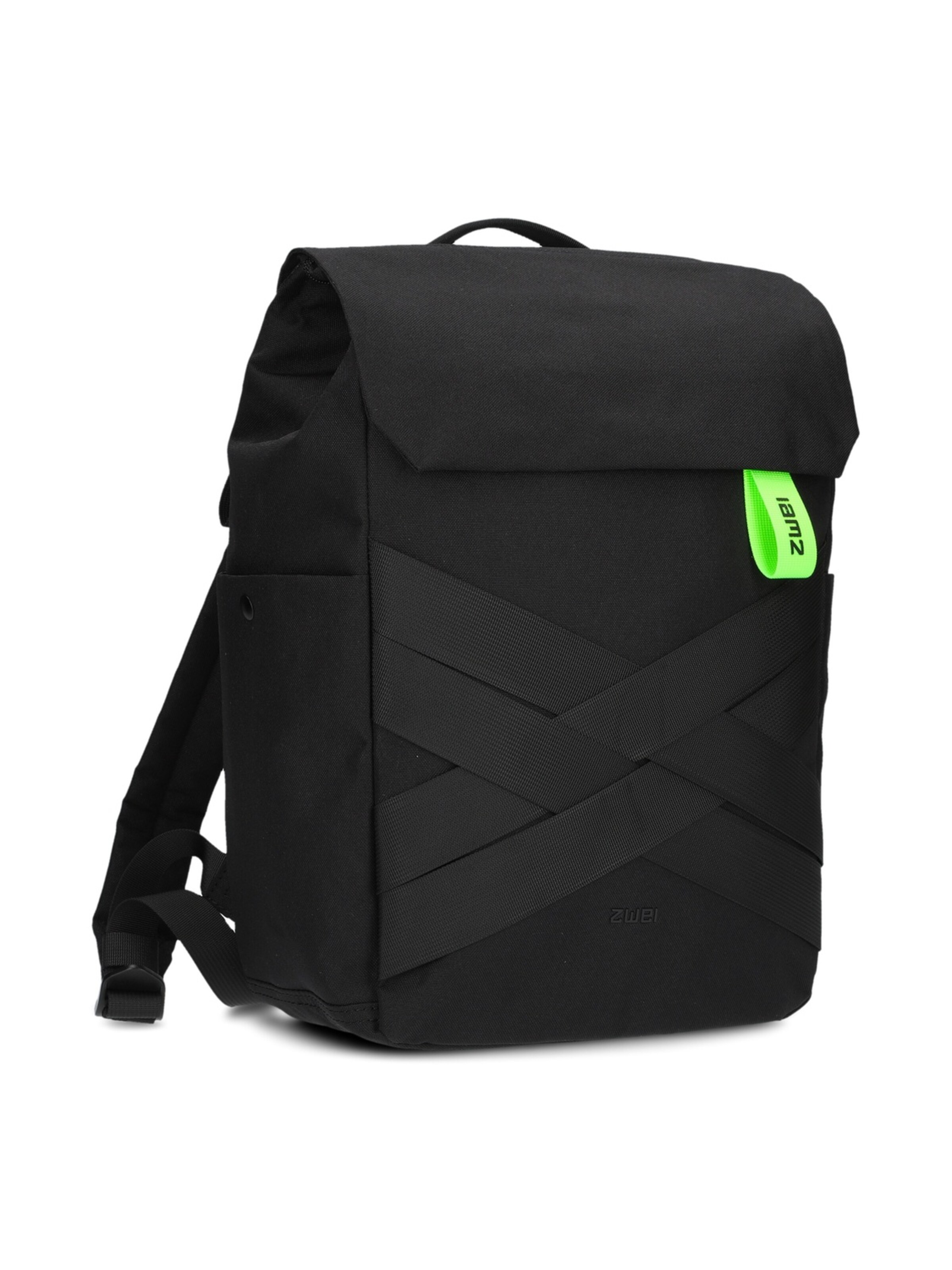 ZWEI Backpack 'ALEX ALR130' in Black: front