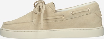 BLACKSTONE - Zapatos con cordón 'Zircon Aster' en beige: frente