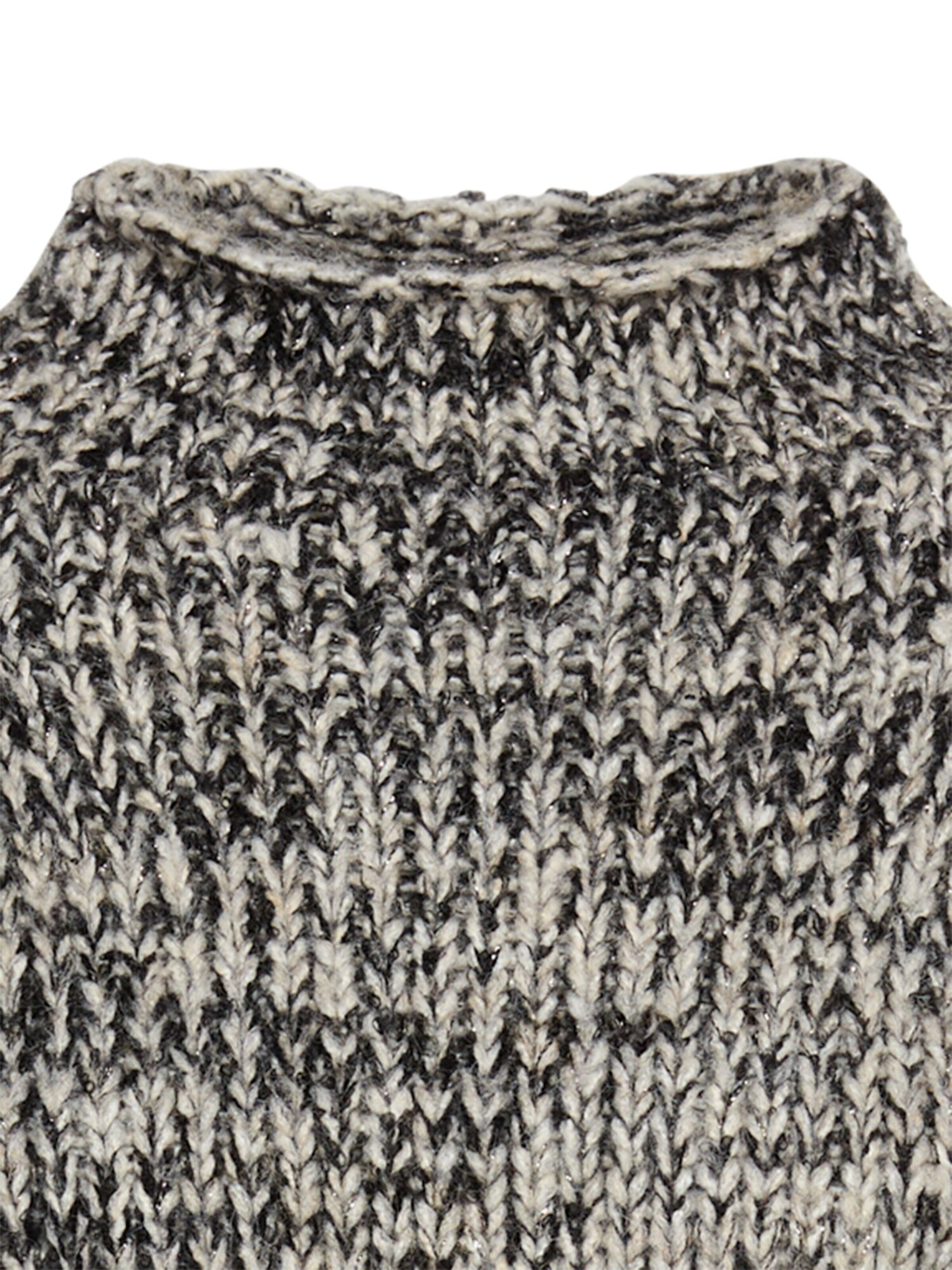 CAMEL ACTIVE Strickpullunder mit Stehkragen in Grau