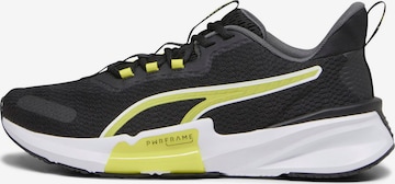 PUMA Athletic Shoes 'Frame' in Black: front