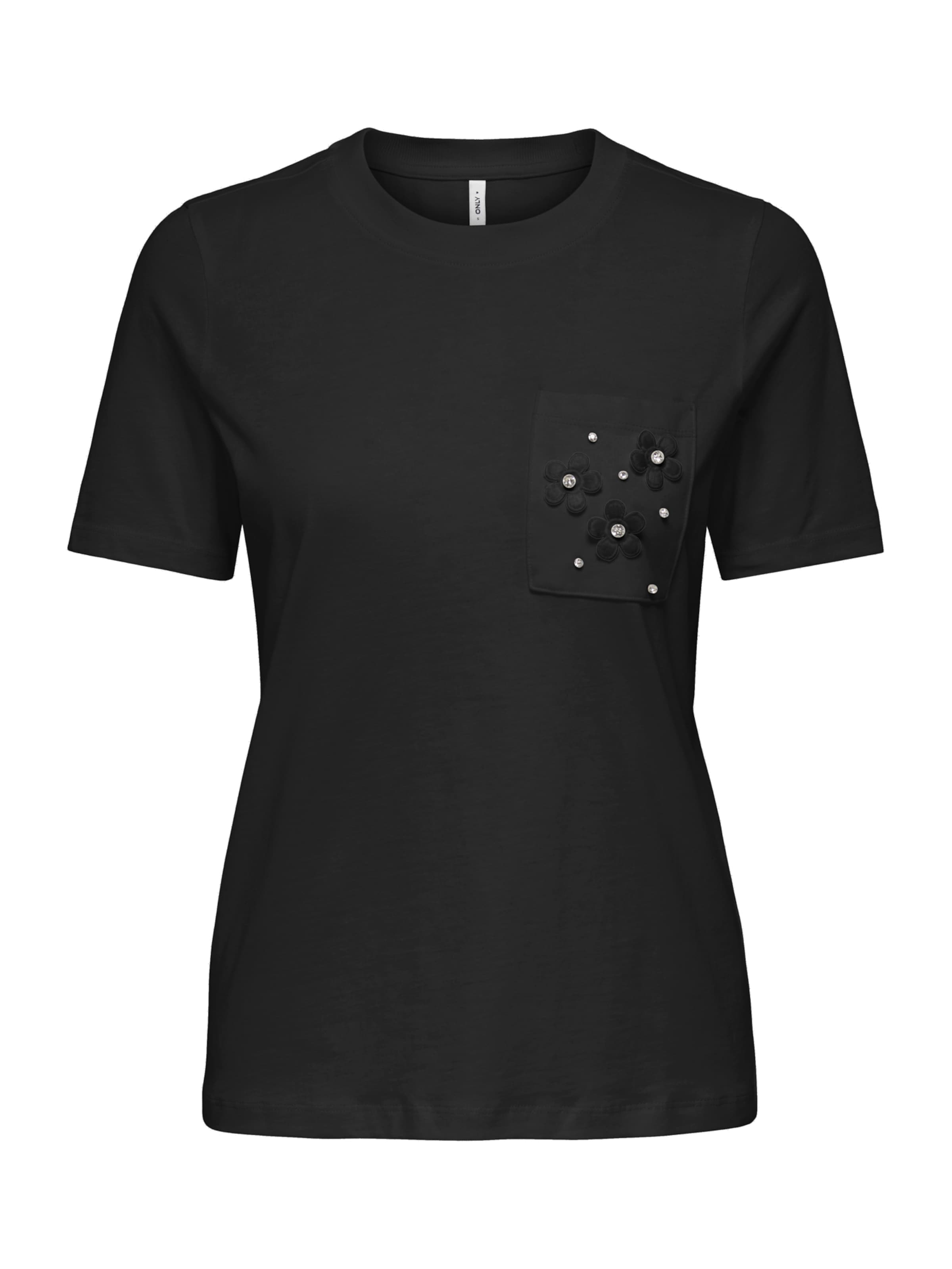 ONLY Majica 'ONLZENIA' | črna barva, Prikaz izdelka