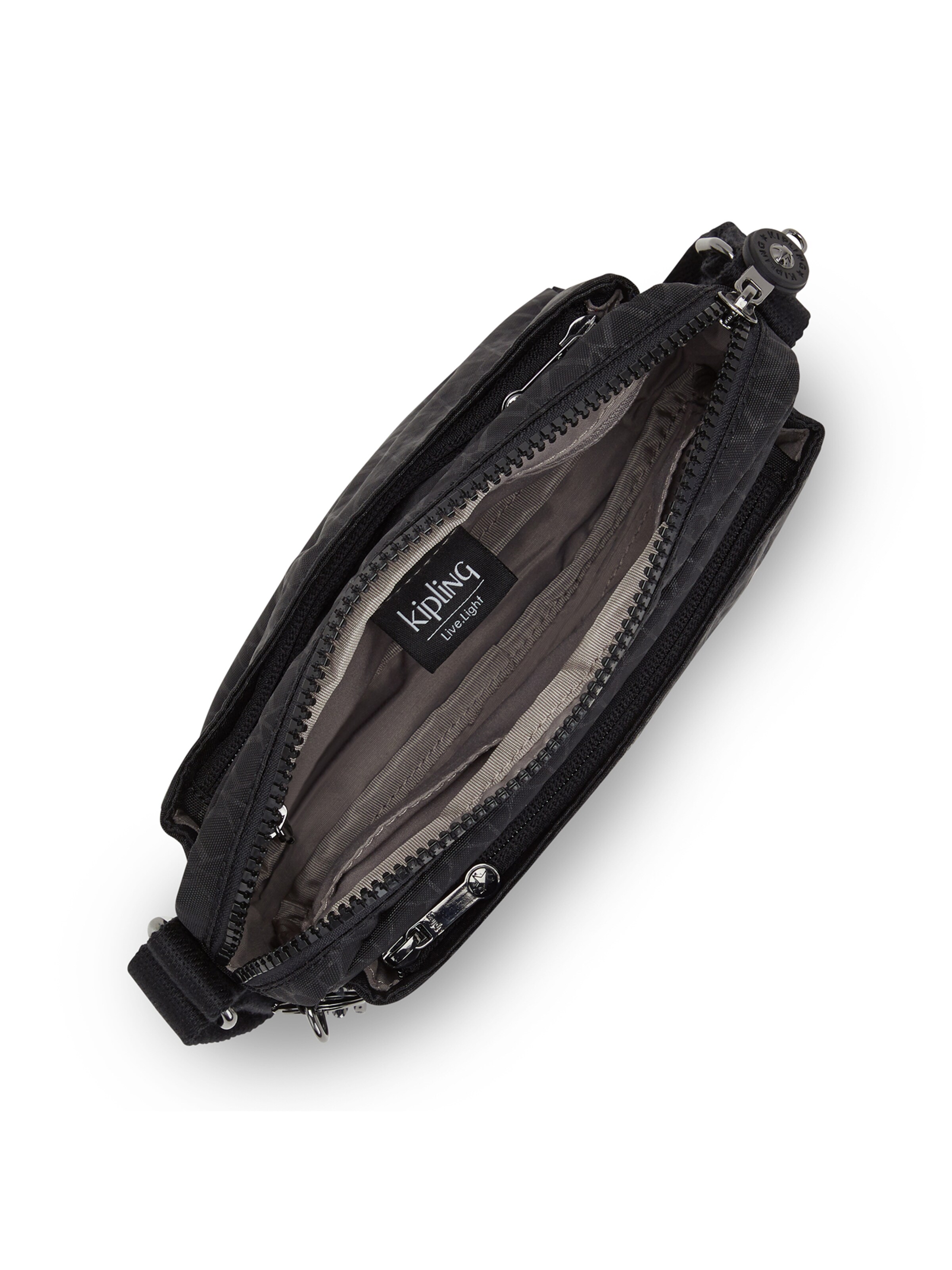 KIPLING Taška cez rameno 'Abanu' - Sivá