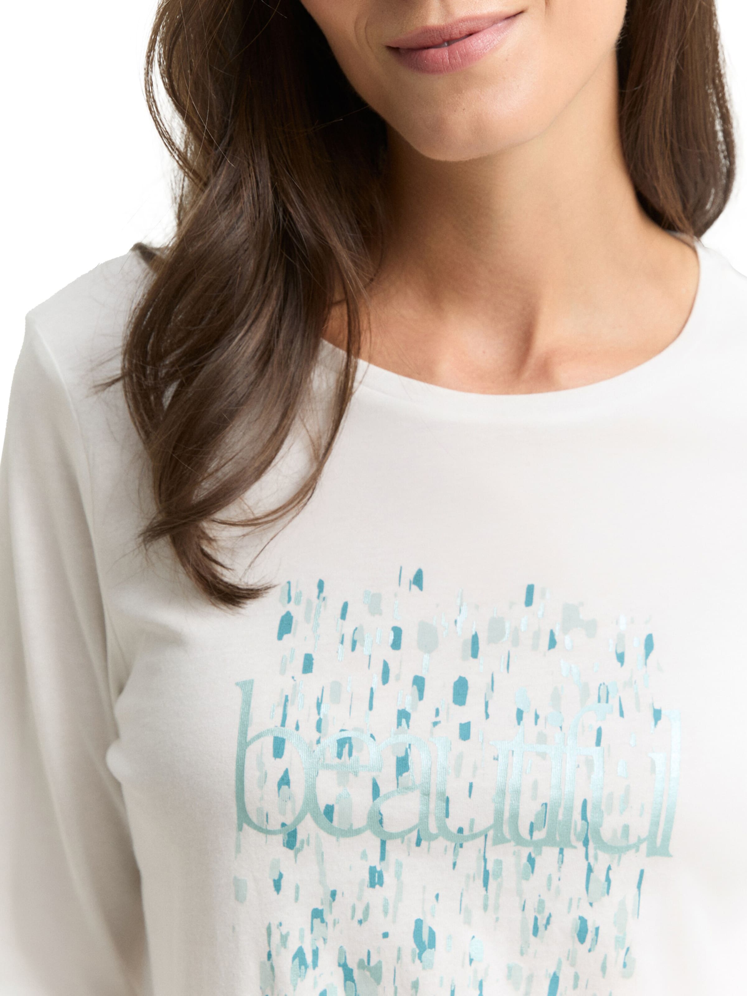 TOM TAILOR - Camisa em branco