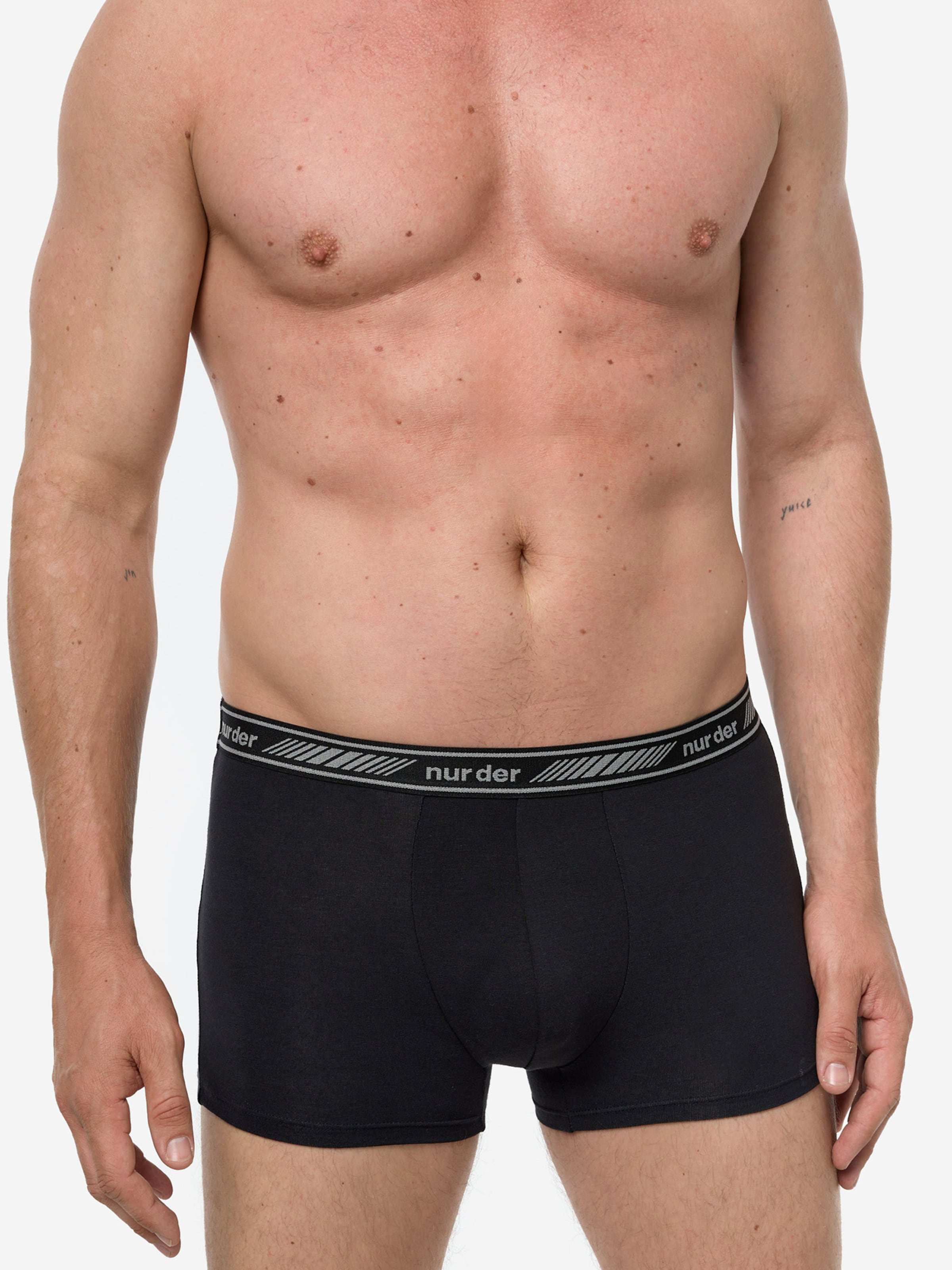 Boxers ' 3D-Flex Classic ' Nur Der en noir : devant
