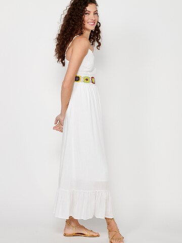 KOROSHI Summer Dress in White