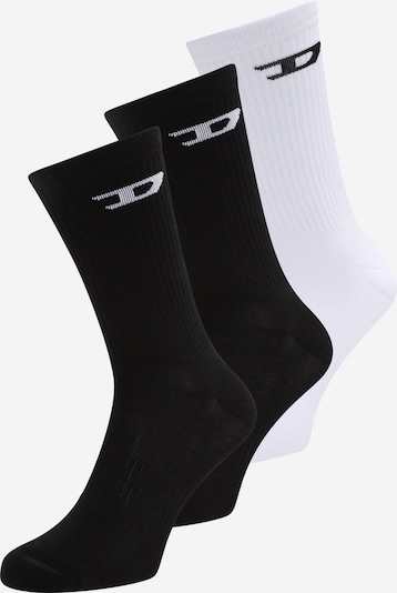 Kojinės 'SKM-RAY' iš DIESEL, spalva – juoda / balta, Prekių apžvalga