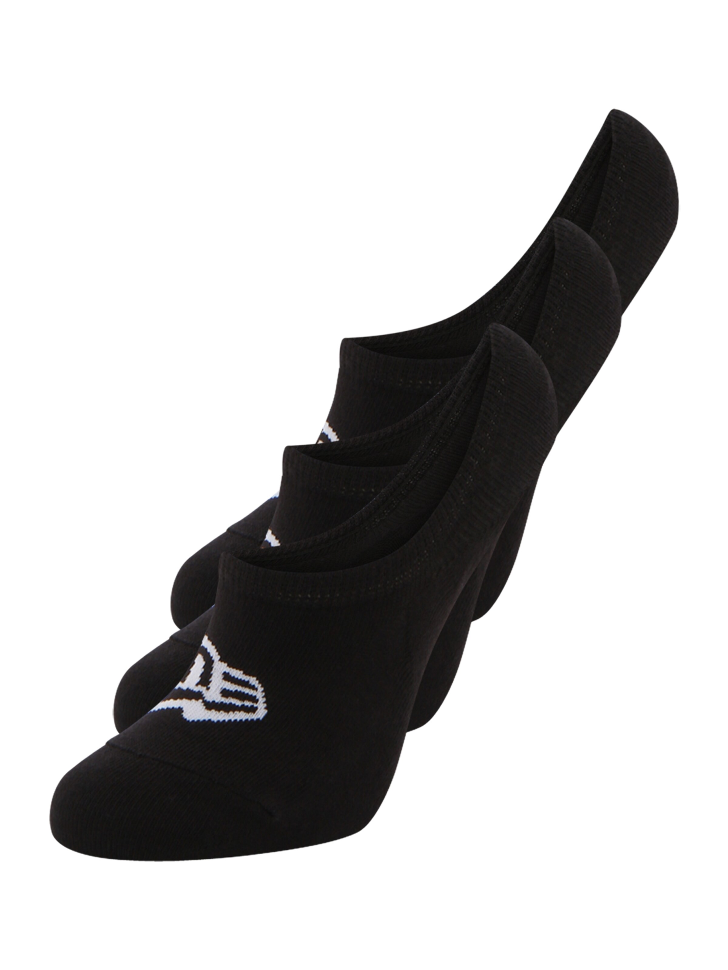 Calzino di NEW ERA in nero: frontale