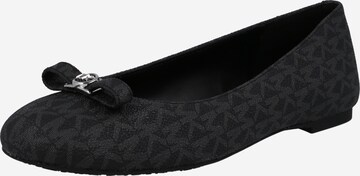 MICHAEL Michael Kors - Sabrina 'AILEEN' em preto: frente