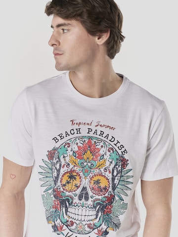 Maglietta di KOROSHI in bianco