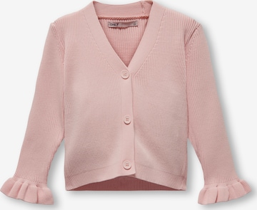 Cardigan 'SALLY' KIDS ONLY en rose : devant