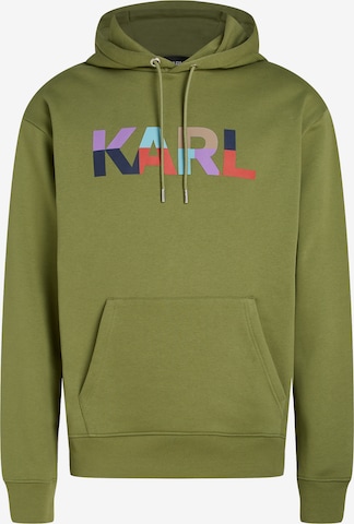 Karl Lagerfeld Sweatshirt in Grün: predná strana