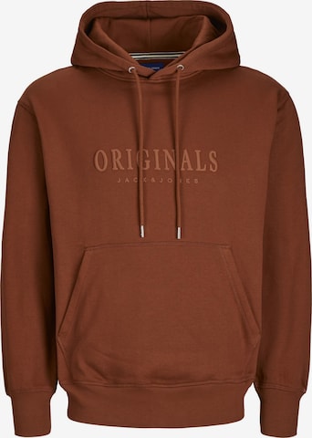 JACK & JONES Sweatshirt in Braun: Vorderseite