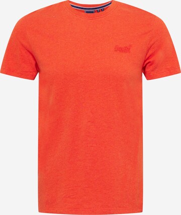 Superdry T-Shirt in Orange: predná strana