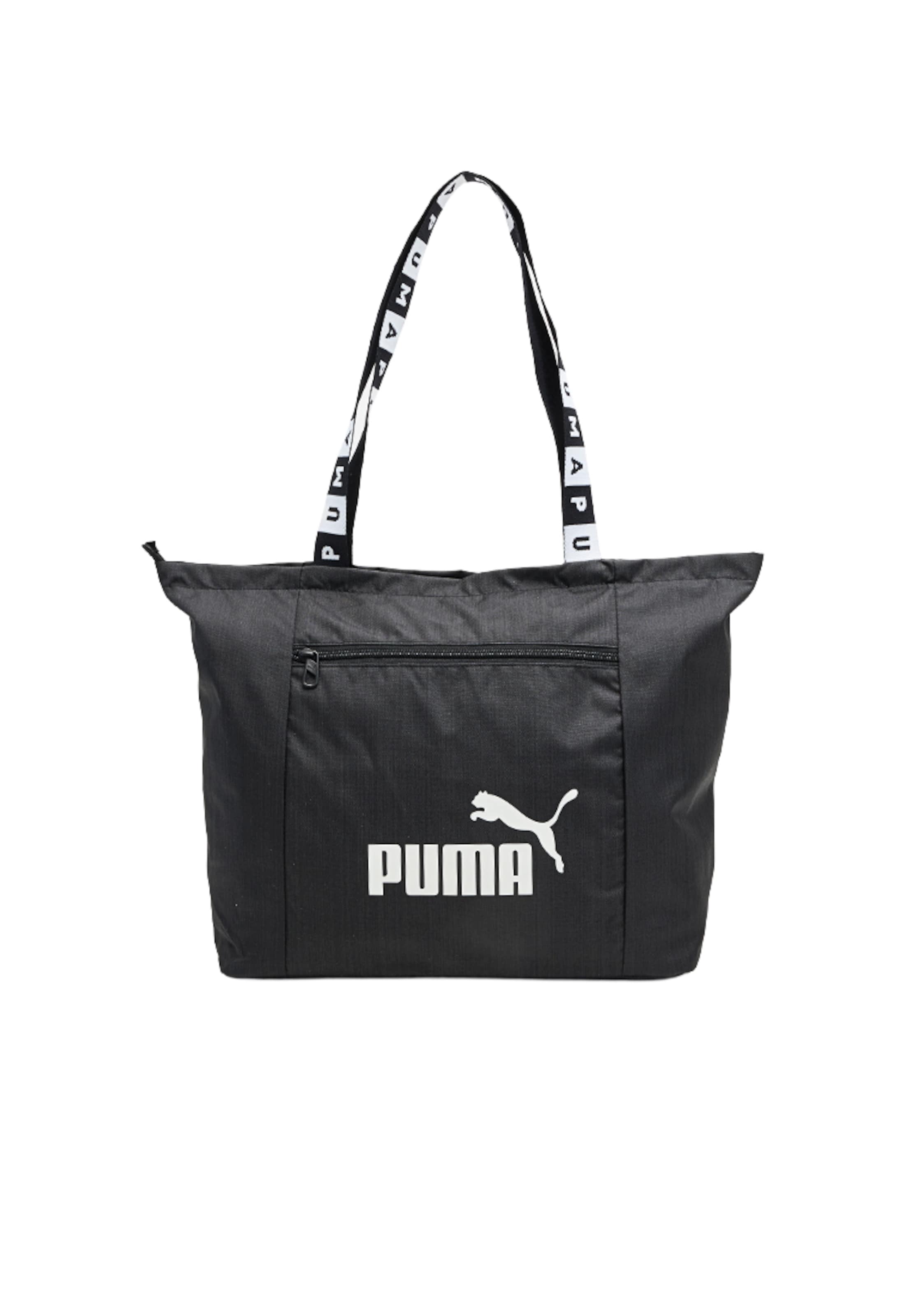 PUMA Шоппер в Черный: спереди