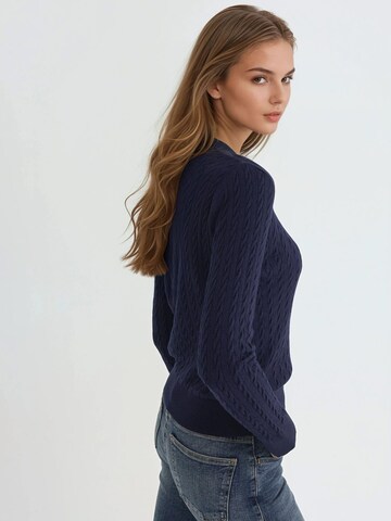 Hiccup Pullover in Blau