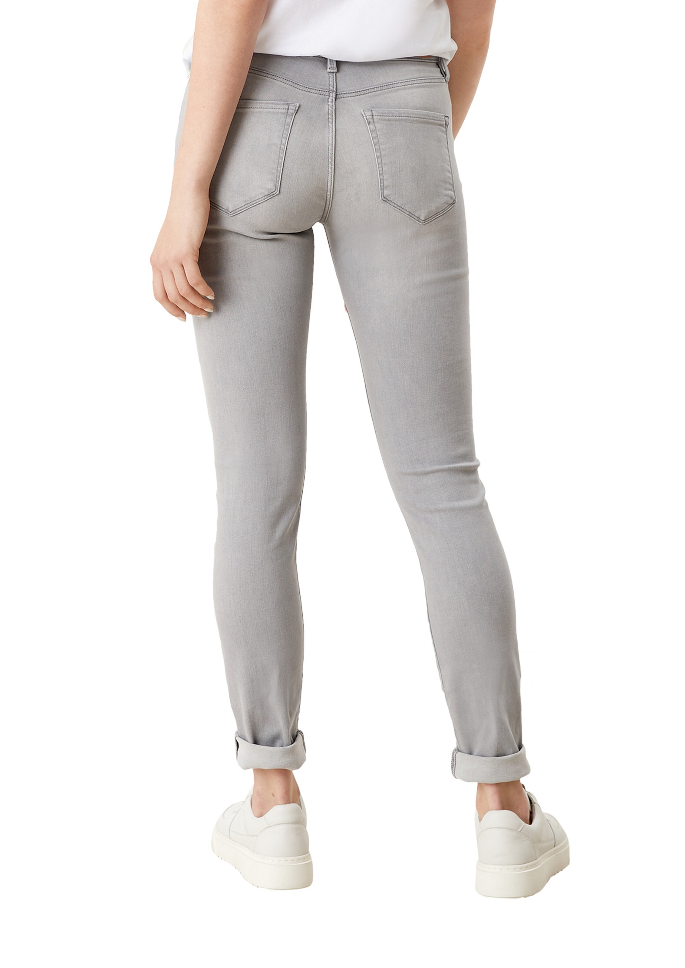 s.Oliver Skinny Jeans 'Izabell' in Grey