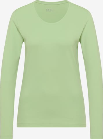 CECIL Shirt 'Pia' in Green: front