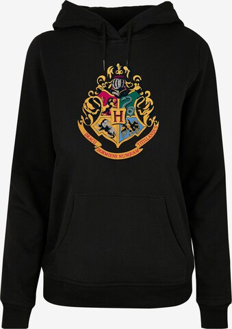 Sweat-shirt 'Harry Potter Hogwarts' F4NT4STIC en noir : devant