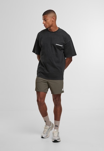 Another Cotton Lab Shirt 'SRC' in Zwart