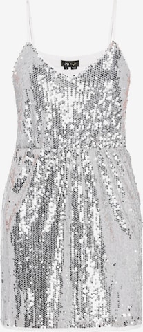 myMo at night - Vestido de cocktail em prata: frente