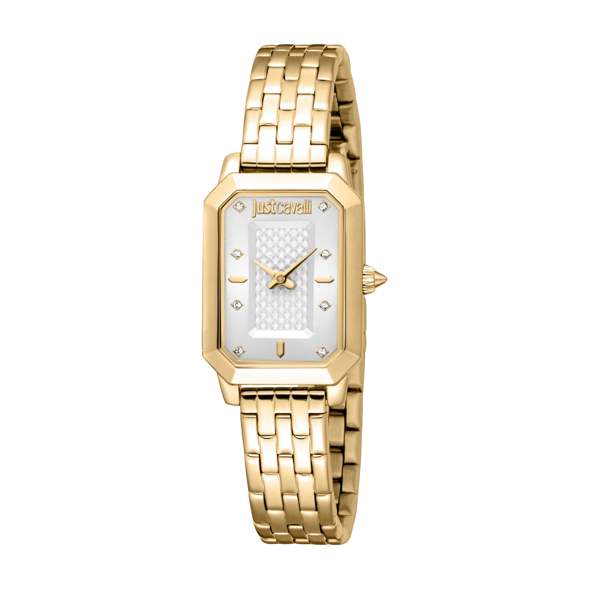 Just Cavalli Time Analog Watch in Gold: front