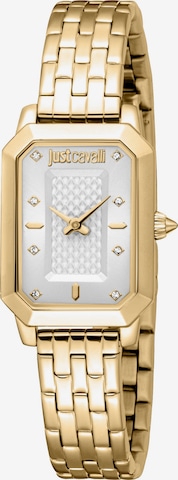 Just Cavalli Time Analoguhr in Gold: Vorderseite