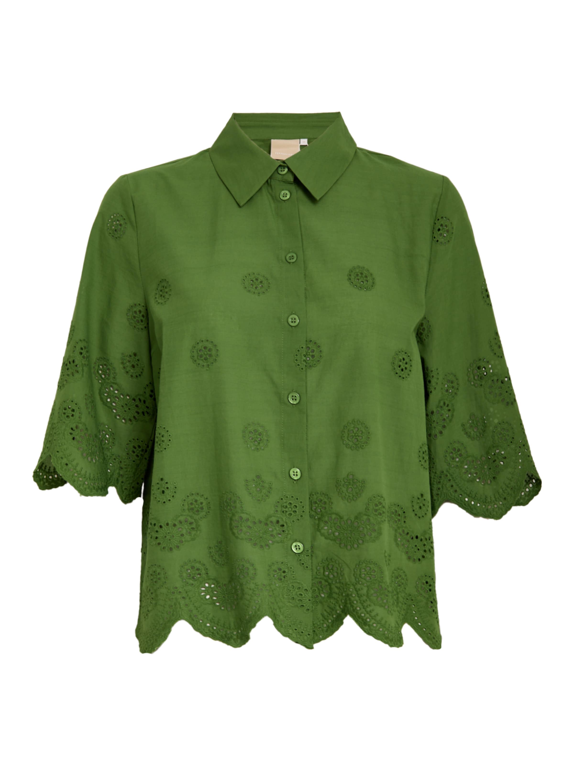 Peppercorn Paita 'Oda' värissä vihreä: etupuoli