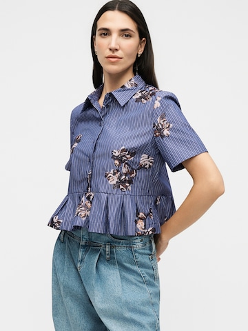 Munthe - Blusa 'NURIANA' en azul