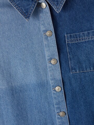 LMTD - Comfort Fit Camisa 'Lock' em azul