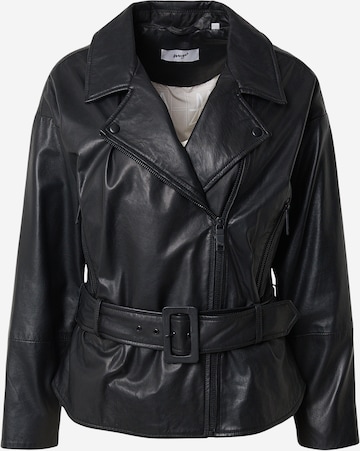 MazePrijelazna jakna - crna boja: prednji dio