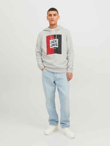 JACK & JONES Sweatshirt 'JJOscar' in Grau