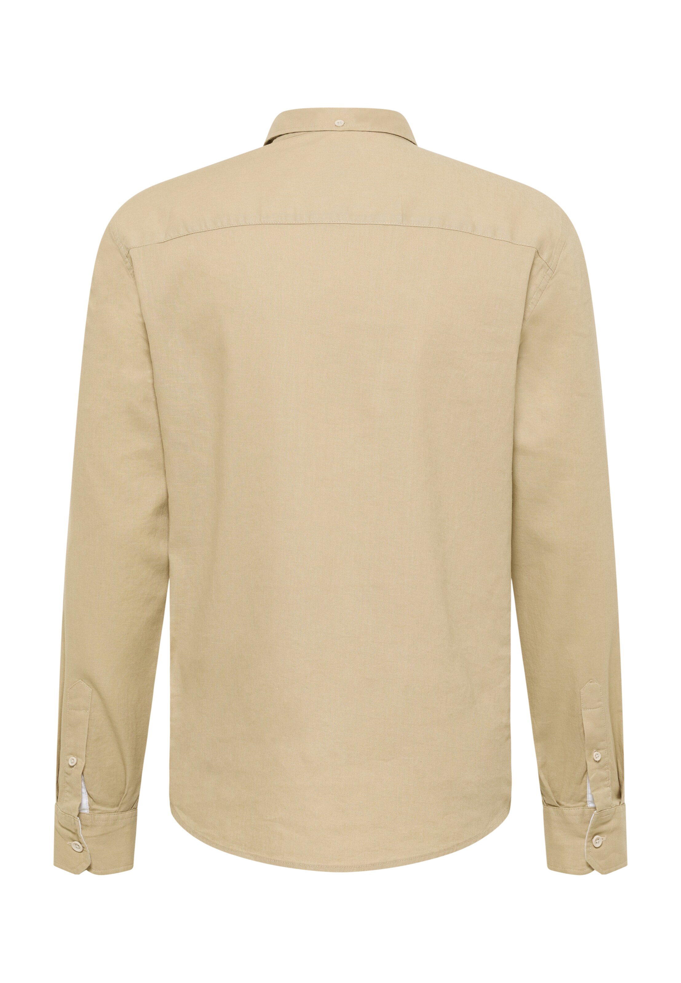 MUSTANG Regular Fit Hemd 'Rawlins' in Beige