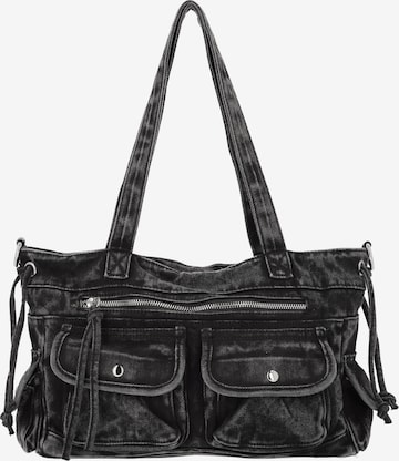 myMo ROCKS Shoulder bag in Black: front
