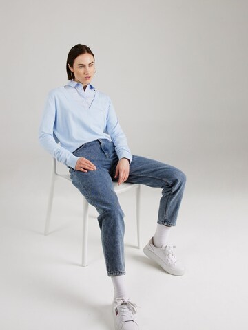 Tommy Jeans Svetr 'ESSENTIAL' – modrá